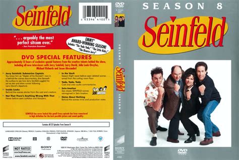 Seinfeld Season 8 (1996) R1 DVD Cover - DVDcover.Com