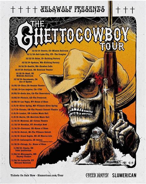 The Ghetto Cowboy Tour : r/yelawolf