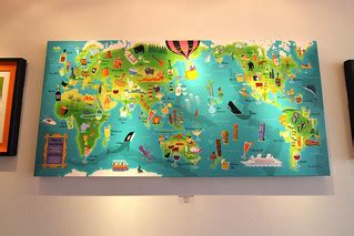 Map of the World | "Map of the World" by SHAG from SHAG The … | Flickr