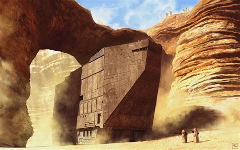 ArtStation - Star Wars - Sandcrawler