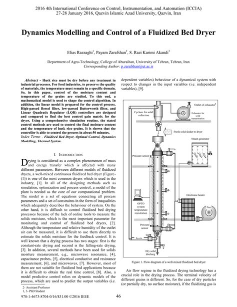 Fluidized Bed Dryer Design Calculations - onnorNewsWllms