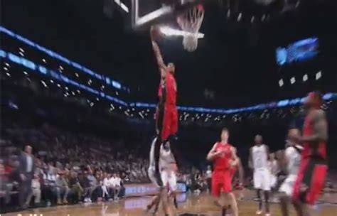 DeMar DeRozan With Monster Tomahawk Dunk vs Nets (Video ...