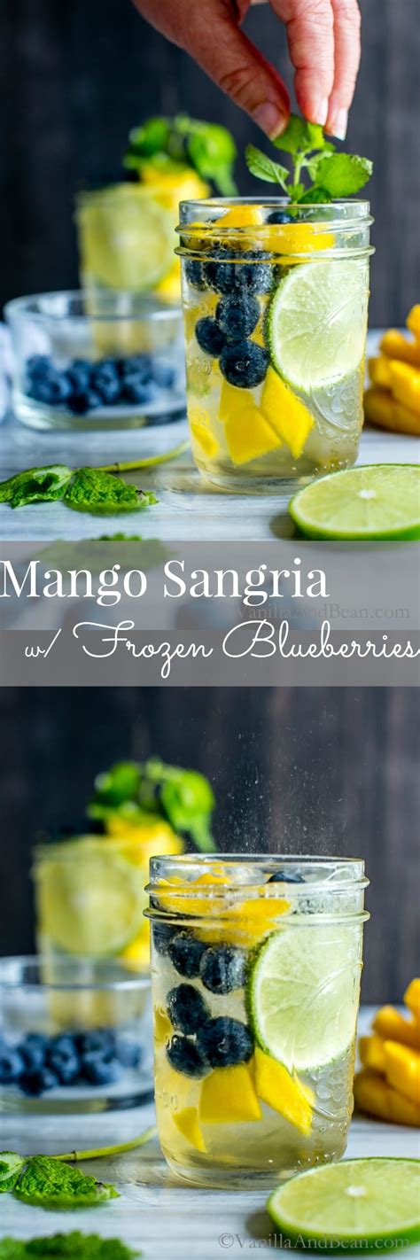 Refreshing Mango Sangria (make ahead easy!)