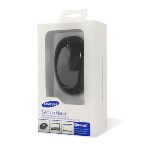 Official Samsung S Action Bluetooth Wireless Mouse - Black