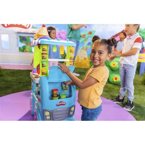 New Play-Doh Kitchen Creations, Super Ultimate Ice Cream Truck Playset ...