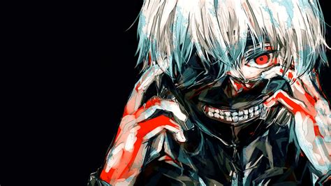 Download 1920x1080 Wallpaper Ken Kaneki, Dark, Anime Boy, Full Hd, Hdtv, Fhd, 1080p, 1920x1080 ...