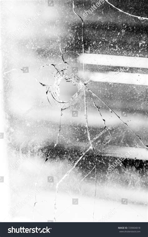 Broken Glass Black White Stock Photo 729004018 | Shutterstock