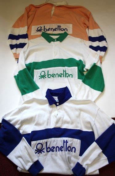 Benetton Rugby Shirt | Rugby shirt, Benetton, Childhood memories