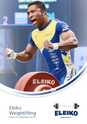 Eleiko Weightlifting Bars and Discs