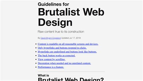 Brutalist Web Design Guide