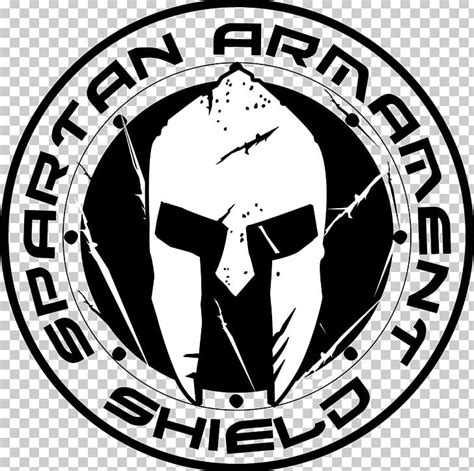 Spartan Army Logo Shield Firearm PNG, Clipart, Area, Black, Black And ...