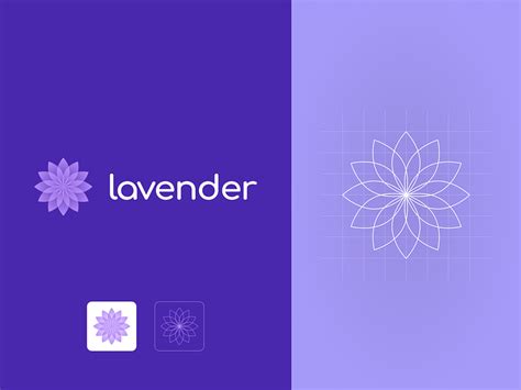 Lavender App - Logo Design by Sweetcode Lab on Dribbble