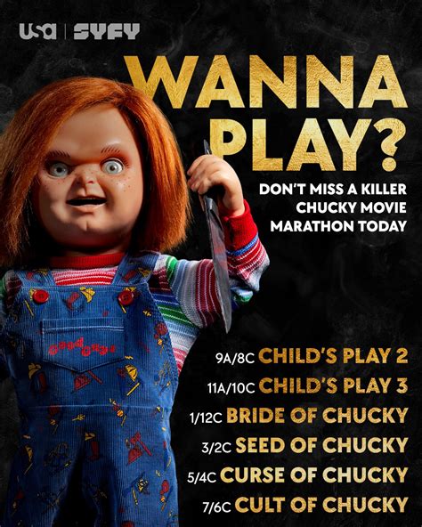 SYFY Airing an All-Day "Chucky" Movie Marathon Ahead of the Show's ...