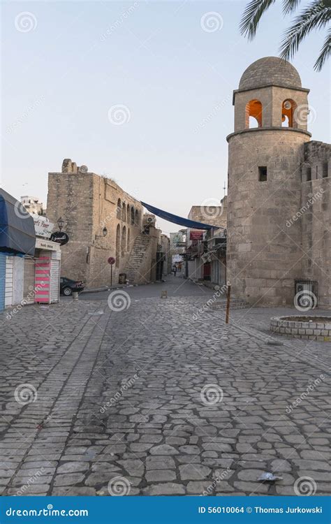 Sousse medina editorial stock image. Image of defense - 56010064