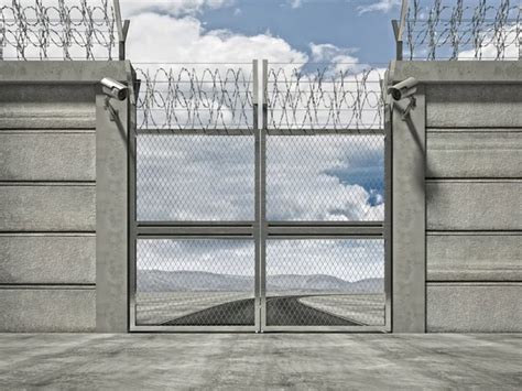 Prison fence Stock Photos, Royalty Free Prison fence Images ...