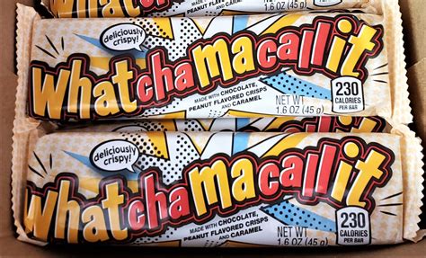 Whatchamacallit Chocolate Bar 45g – Crowsnest Candy Company