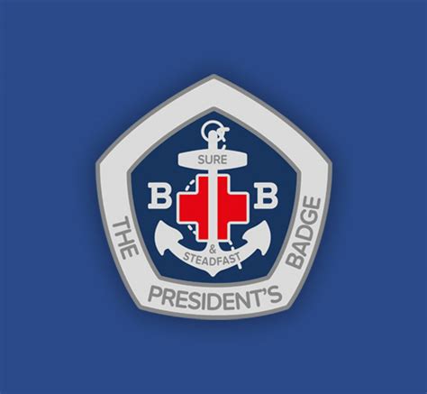 President's Badge - The Boys' Brigade