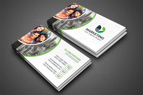 Marketing PSD Business Card 002817 - Template Catalog