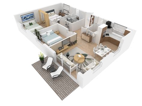 How to Use 3D Rendering Floor Plans to Impress Clients - MyFancyHouse.com