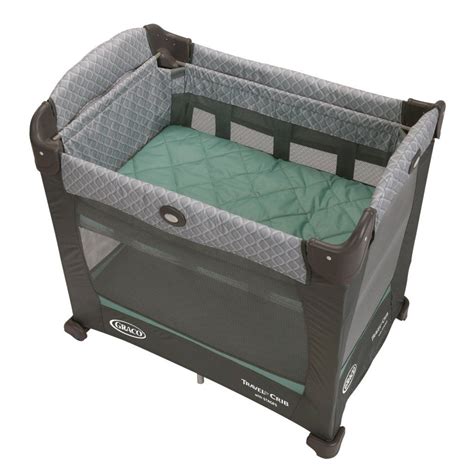 Amazon.com : Graco Travel Lite Crib with Stages, Manor : Baby Pack N ...