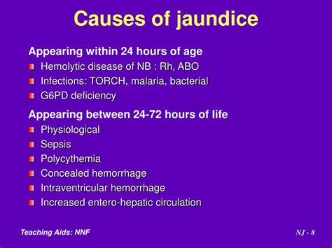 Neonatal Jaundice Causes