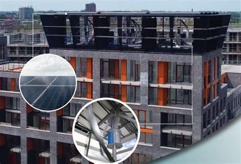 Netherlands: Integrated Rooftop Solar Panels, Wind Turbines For High Rise Buildings