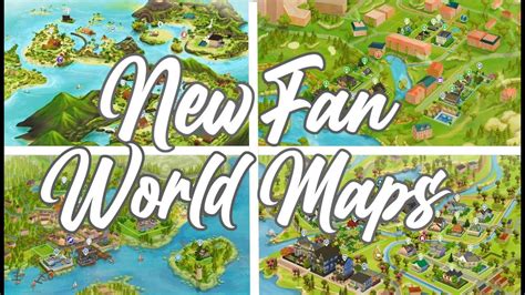 NEW SIMS 4 WORLDS!! // 12 BEAUTIFUL FAN MADE MAPS MOD DOWNLOAD & INSTALLATION - YouTube