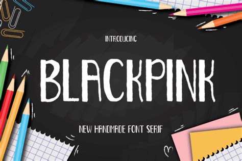 Blackpink Font - fontforlife.com