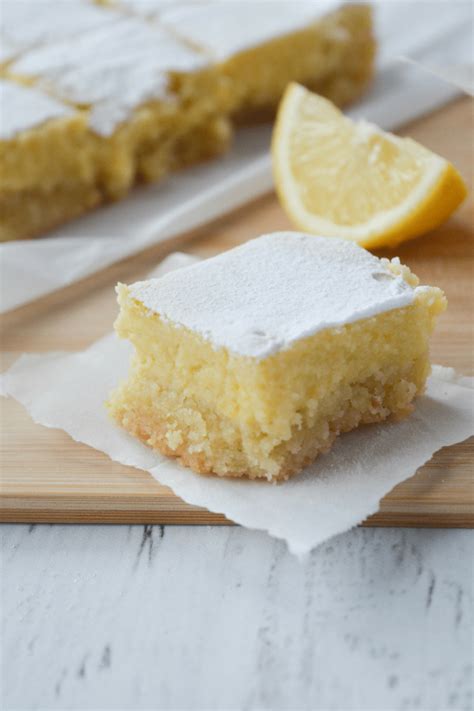 Keto Lemon Bars - Hey Keto Mama