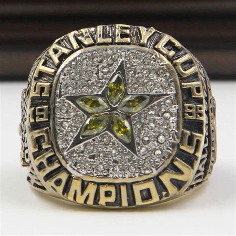 NHL 1999 Dallas Stars Stanley Cup Championship Replica Ring