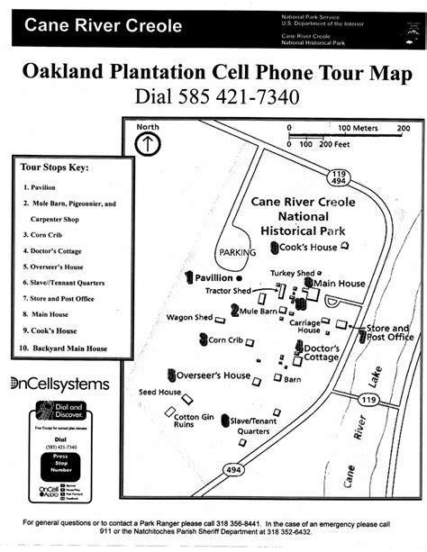 Oakland Plantation | cell phone tour map | anthonyturducken | Flickr