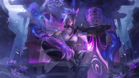 Spirit Blossom Riven (LoL) Live Wallpaper