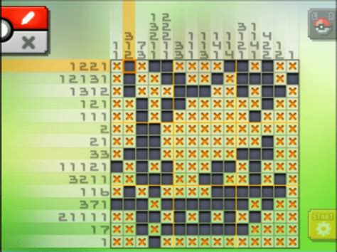 Pokemon picross solutions- - sapjebs