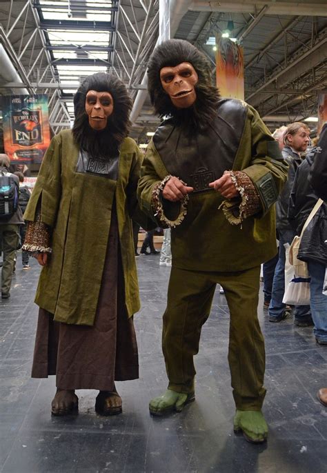 Planet of the Apes Cosplay (Cornelius and Zora) | Photos tak… | Flickr