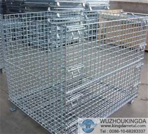 collapsible wire basket,wire mesh basket-Wuzhou Kingda Wire Cloth Co. Ltd