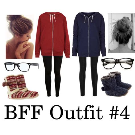 best friend outfits♥ totally good for slumin it ;) Bff Outfits Matching, Bff Matching, Twin ...