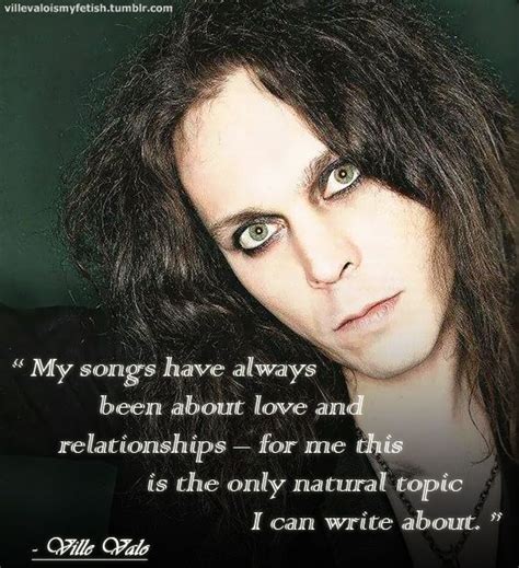 villevaloismyfetish | Ville valo, Music quotes deep, Ville