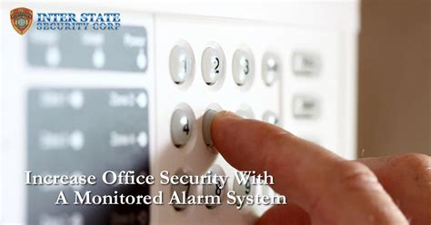 Better Office Security: The Essentials On Monitored Alarm Systems