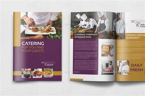 12_Catering_Brochure_Template.jpg (900×600) (с изображениями)