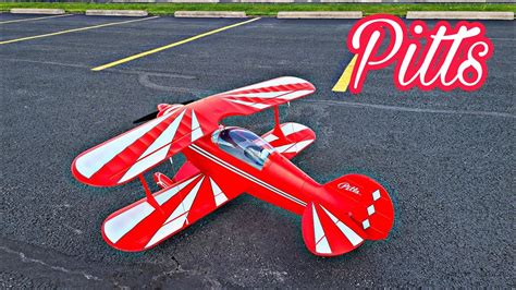 Flying The FMS Pitts V2 1400mm Again! I Fly RC Planes and RC Jets - YouTube