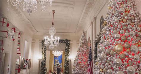 The White House unveils its Christmas decorations - CBS News