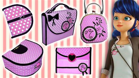 ♥ 5 Manualidades Paso a Paso de Marinette (Miraculous Ladybug ...