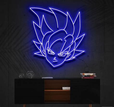 Custom Neon Goku Neon sign Dragonball neon sign Anime Neons | Etsy