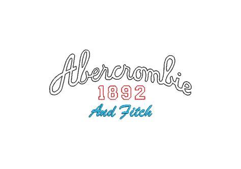 Abercrombie Fitch Logo Embroidery Designs - Embroidery Designs Packs