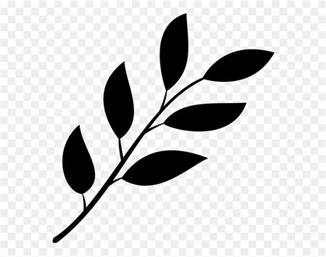 Leaf Clip Art - Black Leaf Clipart – Stunning free transparent png clipart images free download