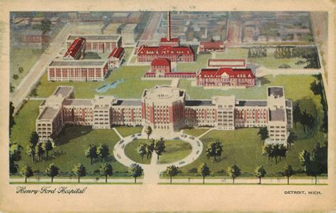 Henry Ford Hospital Campus Map