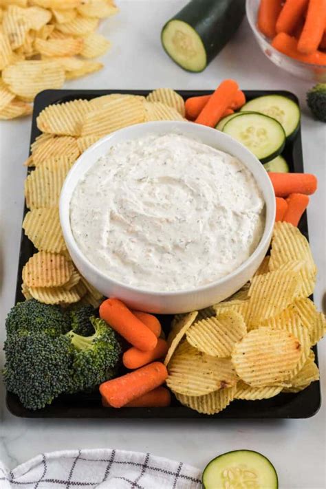 The Best Chip Dip Recipe - Build Your Bite