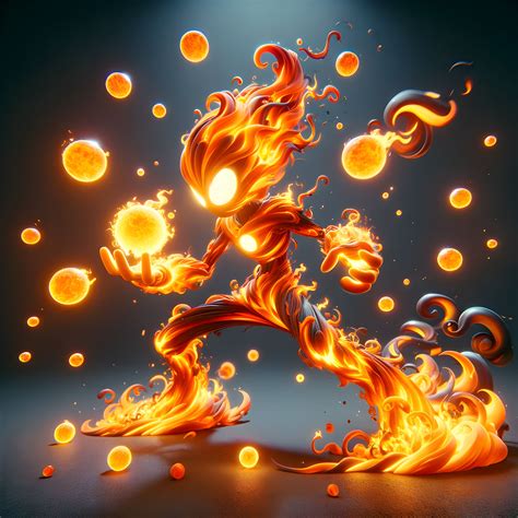 Character Concept - Fire Elemental by sourmood on DeviantArt