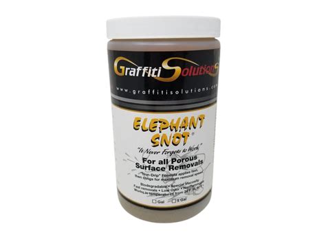 Elephant Snot Graffiti Remover — Atlas Preservation