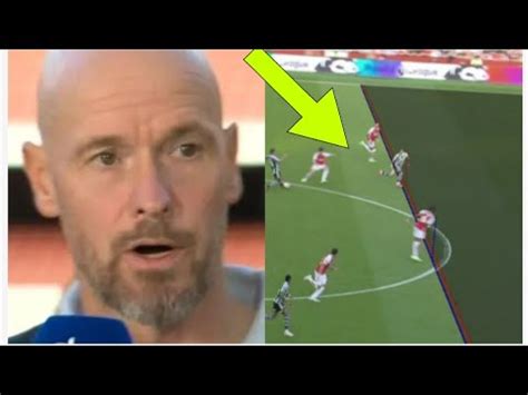 Ten Hag: VAR Wrong Angle in Garnacho Goal Disallowance - YouTube